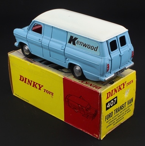 Dinky toys 407 kenwood transit van zz1971