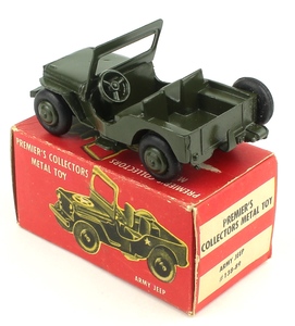 Premier (Japanese Copy) Dinky 669 Army Jeep - QDT