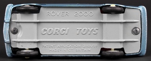 Corgi toys 252 rover 2000 zz2642