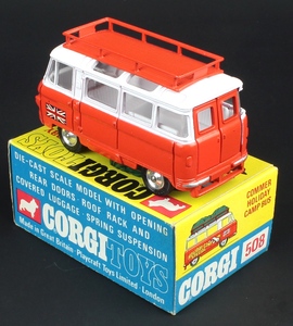 Corgi toys 508 holiday camp bus zz2651