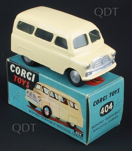 Corgi toys 404 bedford dormobile zz351a