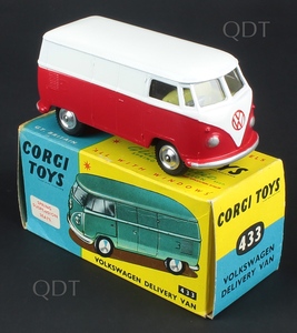 Corgi toys 433 vw delivery van zz352