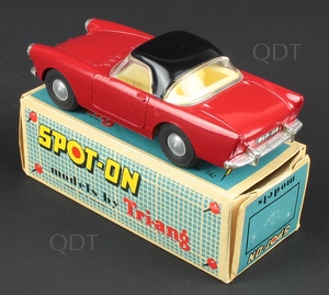 Spot on models 191 sunbeam alpine convertible zz3591