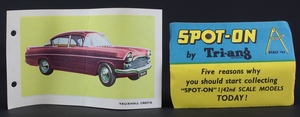 Spot on models 165 vauxhall cresta zz3643
