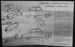 Spot on models 100sl ford zodiac zz3663