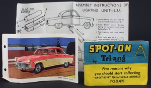 Spot on models 100sl ford zodiac zz3673