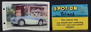 Spot on models 105 austin healey 100 six zz3753
