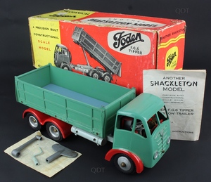 Shackleton models foden tipper zz398