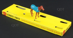 Corgi toys gift set 2 land rover rice's pony trailer zz4063