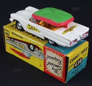 Corgi toys 430 bermuda taxi zz4181