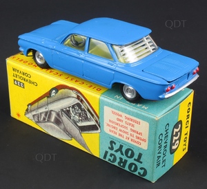 CHEVROLET CORVAIR Vintage Corgi Toys 229 Made in Gt. Britain -  Sweden