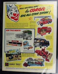 Eagle comic corgi toys advertisements zz4329