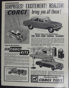 Eagle comic corgi toys advertisements zz4328