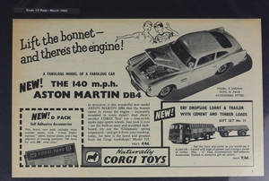Eagle comic corgi toys advertisements zz4323