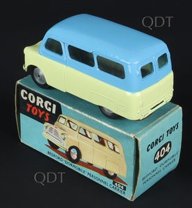 Corgi toys 404 bedford dormobile colour trial zz4721