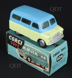 Corgi toys 404 bedford dormobile colour trial zz472