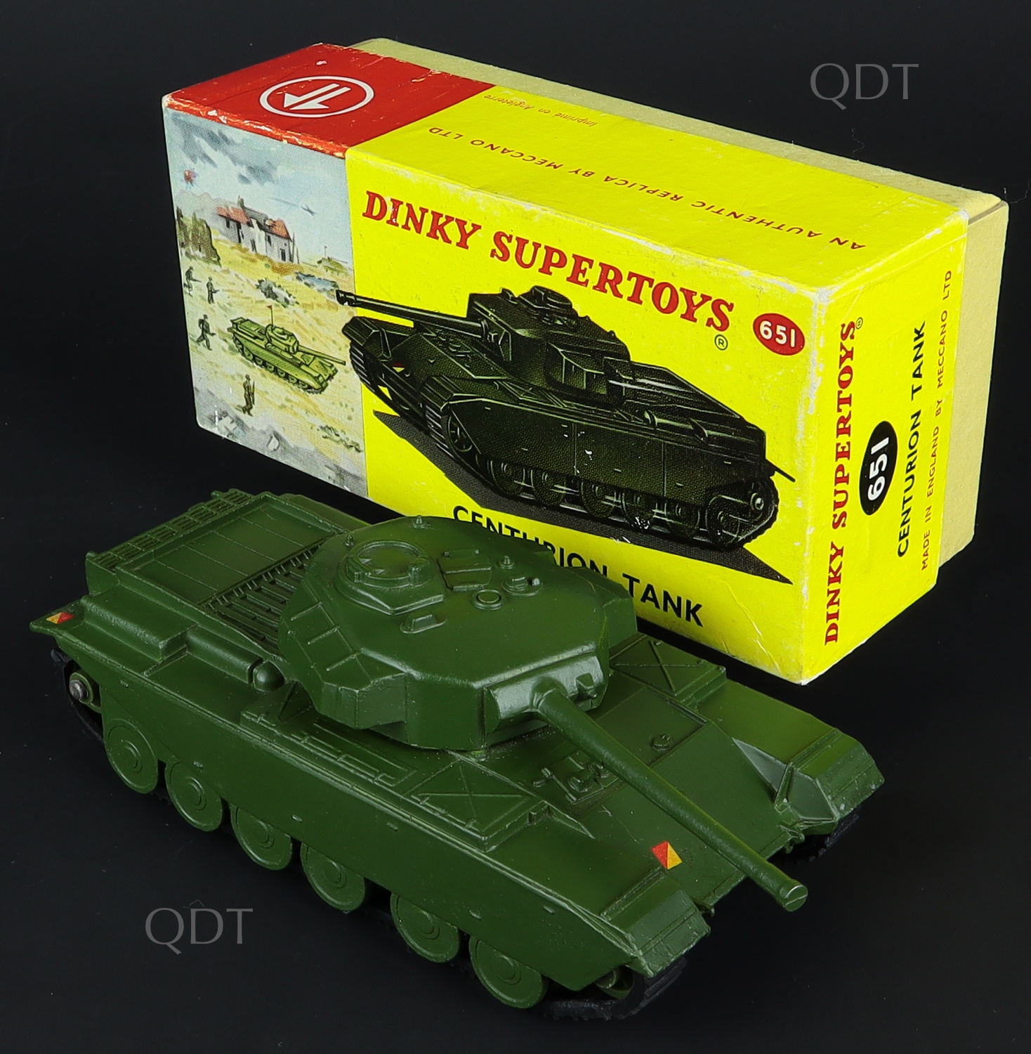 Dinky Toys 651 Centurion Tank - QDT