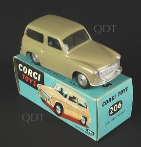 Corgi toys 206 hillman husky zz527