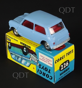 Corgi toys 226 morris mini minor w7871