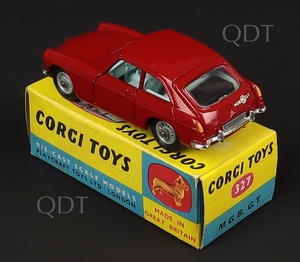 Corgi toys 327 mgb gt zz5641