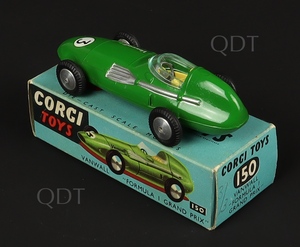 Corgi toys 150 vanwall formula 1 grand prix zz5801