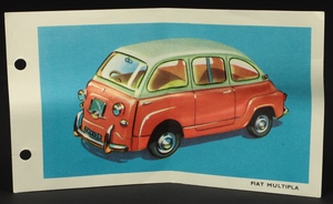 Spot on models 120 fiat multipla zz5893