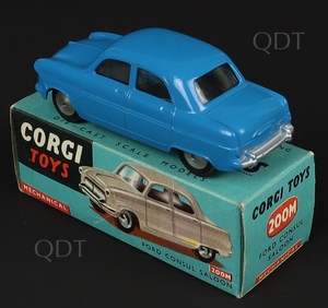 Corgitoys 200m ford consul saloon zz5961