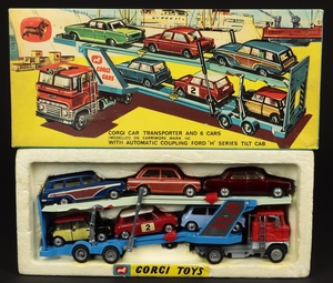 Corgi models gift set 41 car transporter cars zz597a
