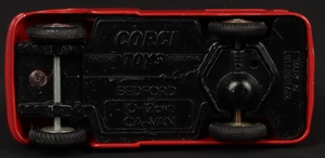 Corgi toys 403m bedford van klg plugs zz5992