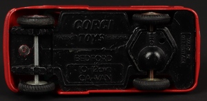 Corgi toys 403m bedford van klg plugs zz5992