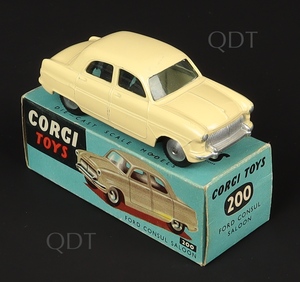 Corgi toys 200 ford consul saloon zz619
