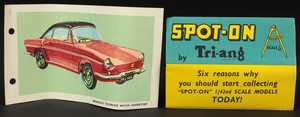 Spot on models 166 renault floride zz6323