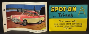 Spot on models 100sl ford zodiac zz6343