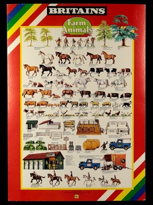 Britains farm card stand zz639b