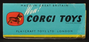 Corgi toys 459 moorhouses van zz6453