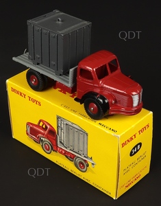 French dinky toys 34b berliet container truck zz666
