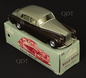 Solido models 115 rolls royce silver cloud zz668