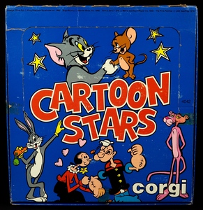 Corgi junior 4042 shopkeeper's dispenser pack cartoon stars zz700
