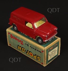 Spot on models 210 1 morris royal mail mini van zz844