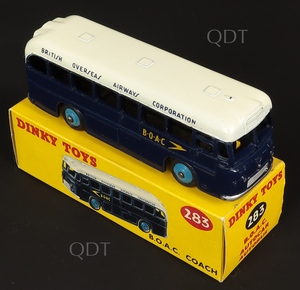 Dinky toys 283 boac coach zz899