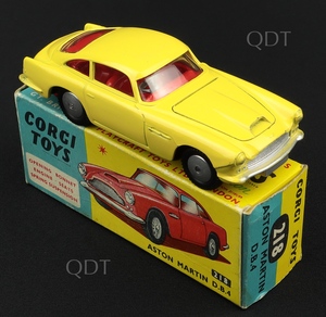 Corgi toys 218 aston martin db4 m255