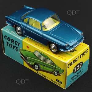 Corgi toys 222 renault floride m258a