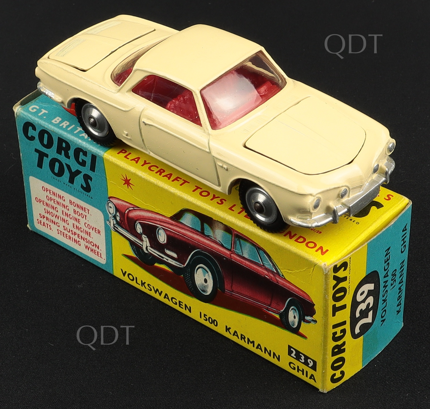Toys 239 VW Karmann Ghia QDT