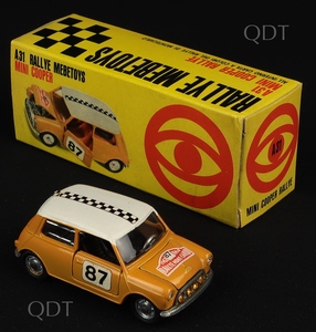 Mebetoys models a31 mini cooper rallye w837