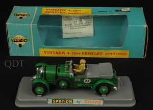 Spot on models 263 vintage 4 1 2  litre bentley w843
