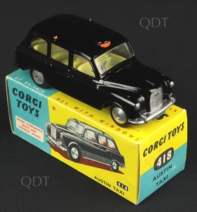 Corgi toys 418 austin taxi m302