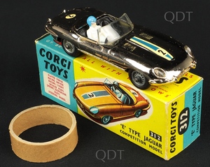 Corgi toys 312 e type jaguar comptition aa159