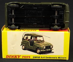 Dinky Toys 1 Pare Wipers Glazing 4L Sinpar Police Military Ref 800 Simpar 