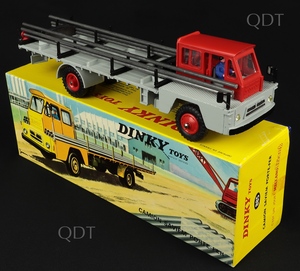 French dinky toys 885 saviem sinpar steel carrier aa186