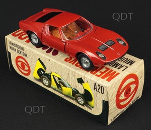 Mebetoys models a20 lamborgjini miura bertone w860